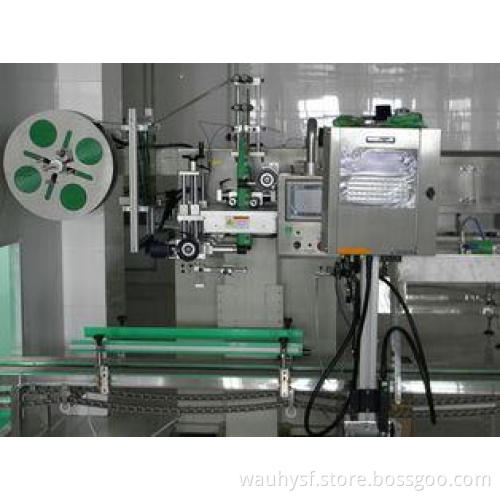 Custom stainless steel Sticker Labeling Machine with ISO ,